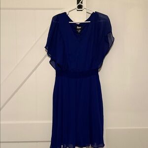 DKNY Women's Royal Blue Mini Dress